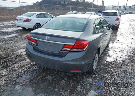 2013 Honda Civic Lx из США, поврежденный, VIN 19XFB2F5XDE214977